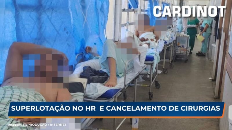 Denúncia: Superlotação no Hospital da Restauração leva ao cancelamento de cirurgias