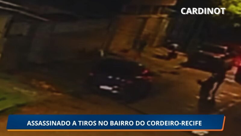 Homem é assassinado a tiros no bairro do Cordeiro, no Recife