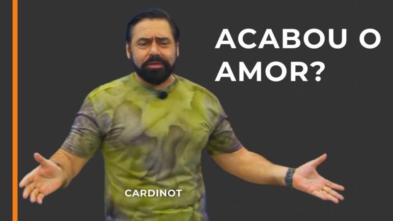 ACABOU O AMOR ? – Cortes de CARDINOT AO VIVO.