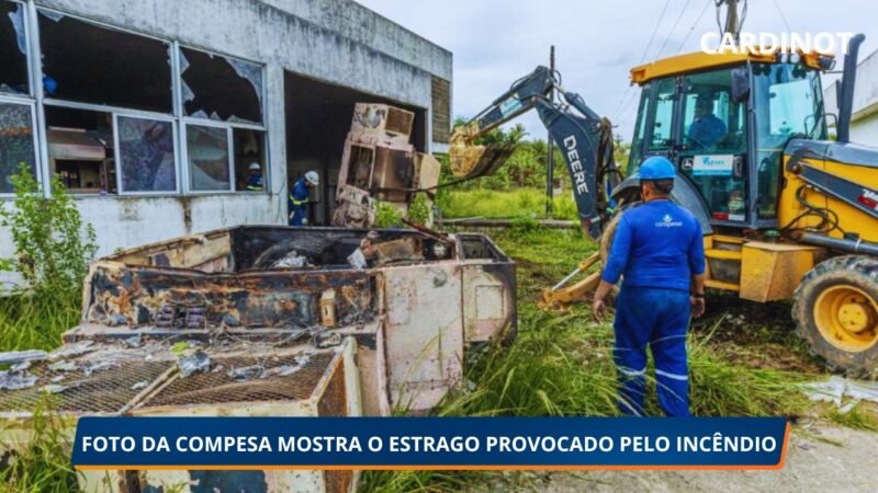 Incêndio em estação de bombeamento deixa 30 áreas do Grande Recife sem água