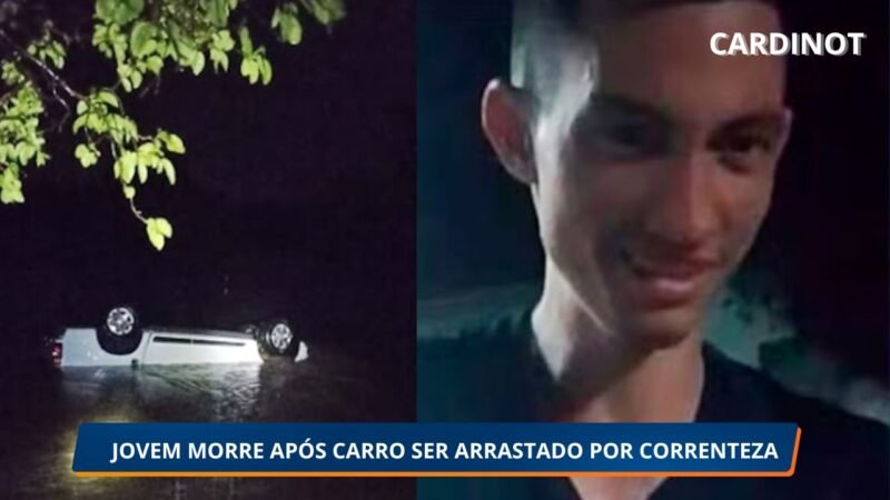 Jovem de 23 anos morre após carro ser arrastado por correnteza em Ingazeira-PE