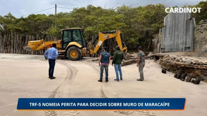 Polêmica no Pontal de Maracaípe: TRF5 nomeia perita para avaliar impactos de muro controverso