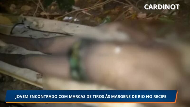 Jovem de 19 anos é encontrado morto com marcas de tiros às margens de rio no Recife