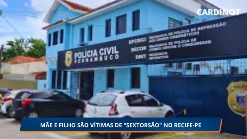 Mãe e filho são vítimas de sextorsão no Recife; dois suspeitos são presos e indiciados