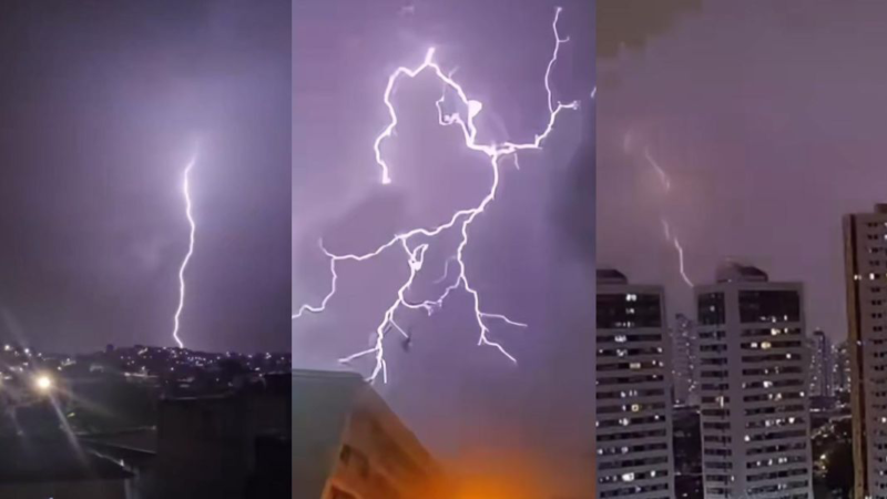 Chuva forte causa alagamentos, interdição de BR e queda de árvore no Grande Recife