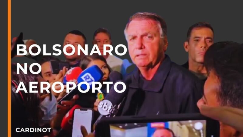 VÍDEO: BOLSONARO NO AEROPORTO