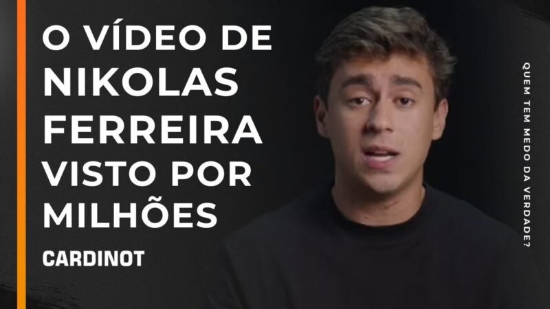 Nikolas e o vídeo das atividades financeiras do Governo