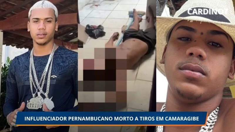 Influenciador Nicolas Abelha é assassinado dentro de casa em Camaragibe