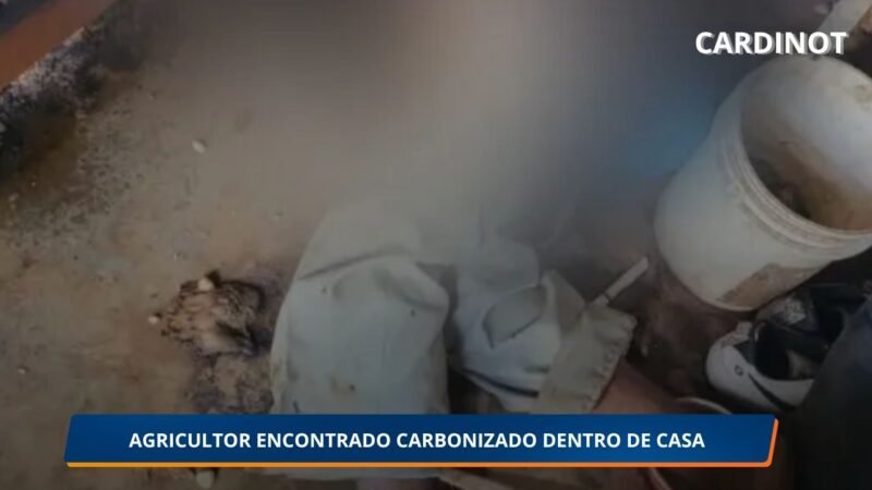 Agricultor é encontrado morto e carbonizado dentro de casa na Zona da Mata de Pernambuco