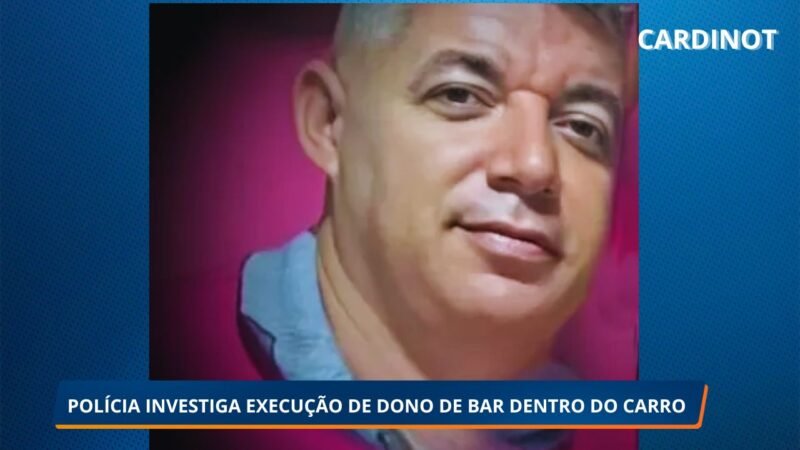 Dono de bar é executado a tiros dentro de carro em Camaragibe