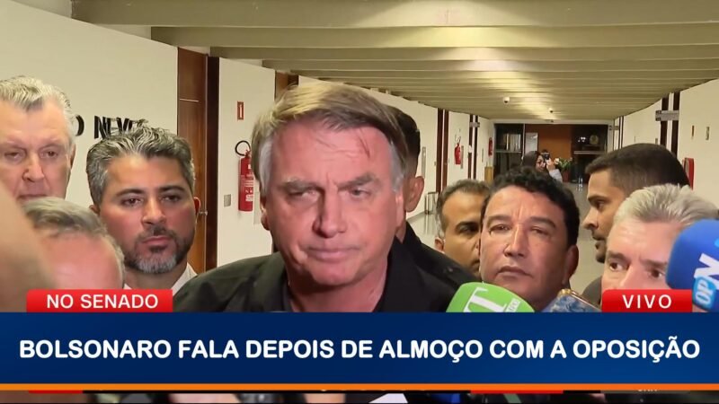 Bolsonaro diz estar “tranquilo” sobre parecer da PGR em investigação sobre trama golpista