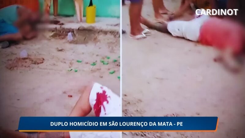 Dois homens são executados a tiros e outro fica ferido em São Lourenço da Mata