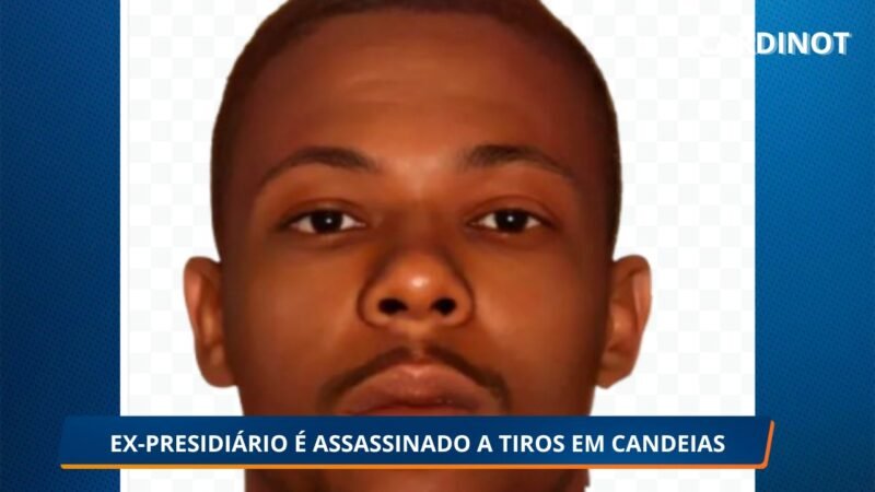 EX-PRESIDIÁRIO É ASSASSINADO A TIROS EM CANDEIAS