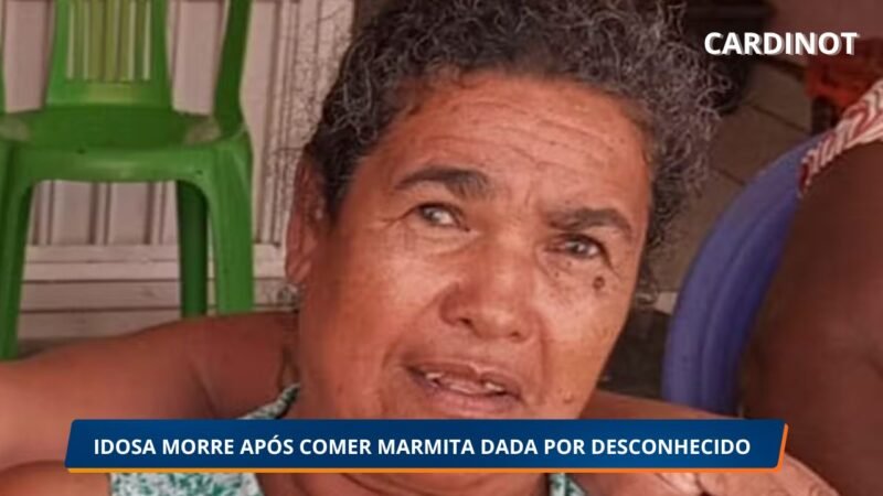 Idosa morre de intoxicação após comer marmita dada por desconhecido; família suspeita de envenenamento