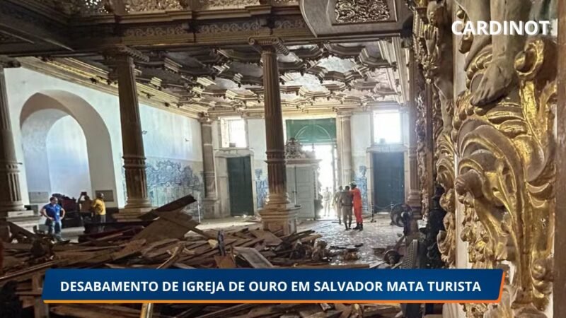 Problemas estruturais, pedido de vistoria e vítimas: o que se sabe sobre o desabamento do teto da ‘igreja de ouro’ em Salvador