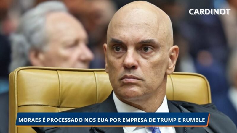 Empresa de Trump e Rumble processam Moraes nos EUA por suposta violação de soberania