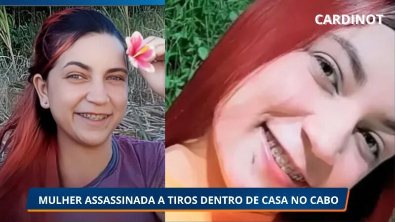 Jovem é assassinada a tiros dentro de casa no Cabo de Santo Agostinho