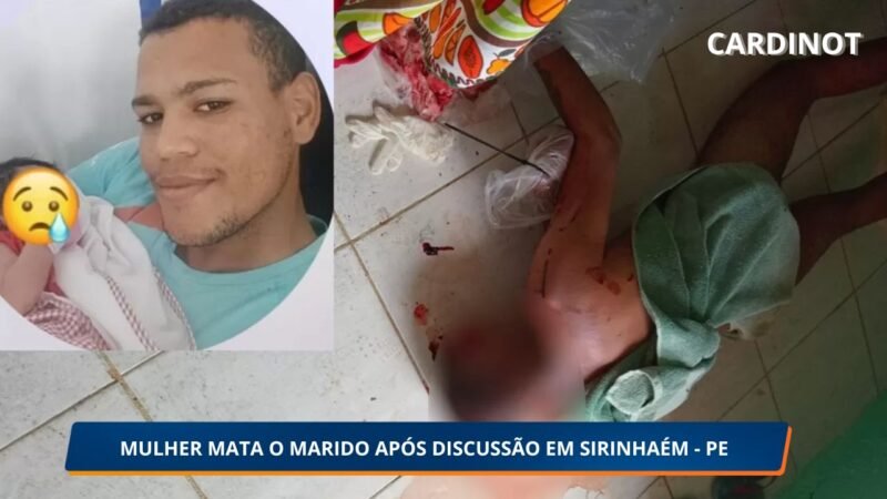 Homem é assassinado pela companheira após discussão em Sirinhaém