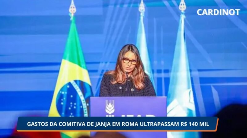 ‘Comitiva de Janja e ministro em Roma tem 12 membros e já custou ao menos R$ 140 mil; veja quem foi’