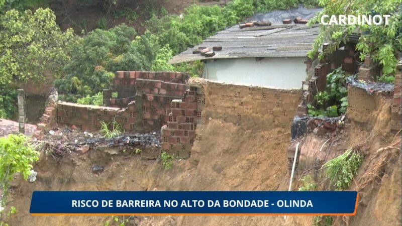 Risco de Barreira no Alto da Bondade – OLINDA