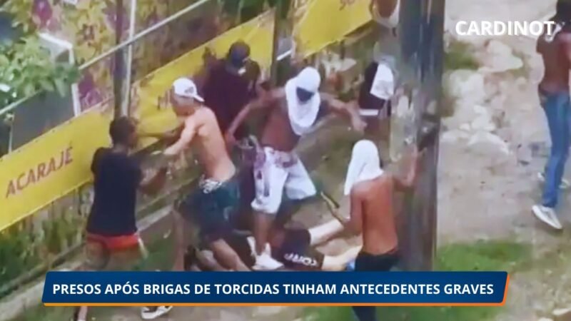 Presos após brigas de torcidas do Santa Cruz e Sport têm passagens pela polícia por crimes como homicídio, tráfico e roubo