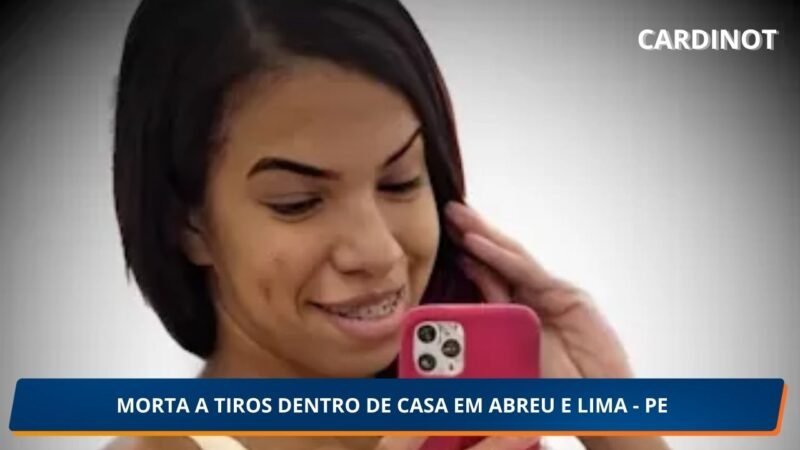 Mulher é assassinada a tiros dentro de casa em Abreu e Lima; companheiro é o principal suspeito