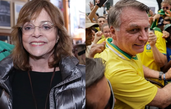 Glória Perez sugere apoio a Jair Bolsonaro em publicação nas redes sociais