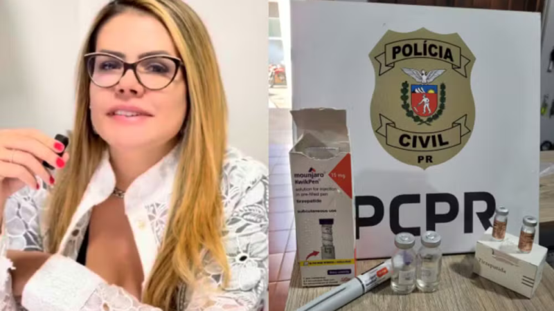 Médica investigada por falsificar uso de Mounjaro no Paraná é acusada de reutilizar seringa retirada do lixo