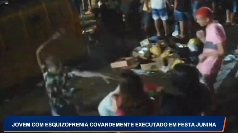 VÍDEO: 🎯 Jovem com esquizofrenia é executado a tiros durante festa junina em Olinda; duas pessoas ficaram feridas