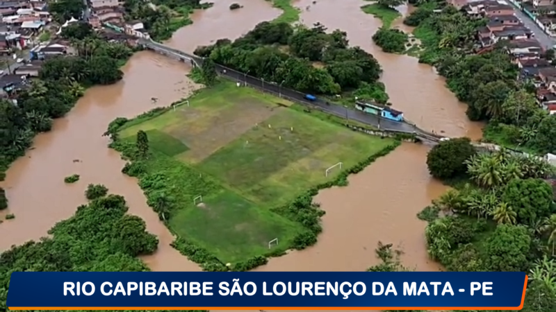 🌊 Rio Capibaribe atinge cota de alerta