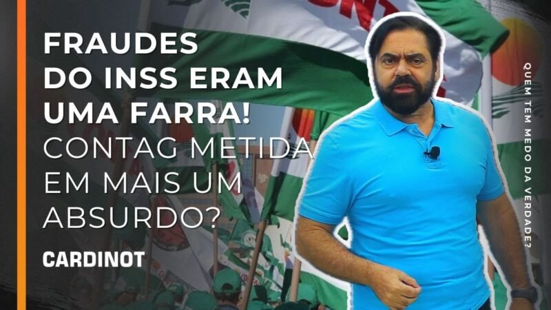 FRAUDES DO INSS ERAM UMA FARRA! Contag metida em mais um absurdo? – Cortes de CARDINOT AO VIVO