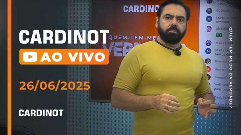 CARDINOT AO VIVO – 26/06/2025