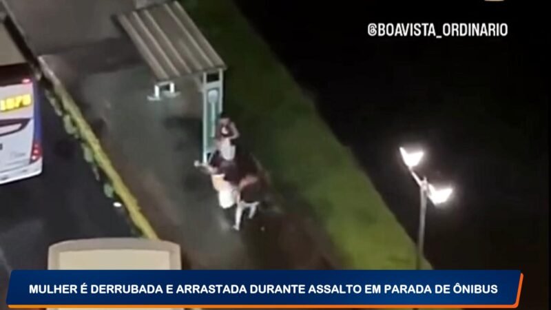 📍 TERROR NO CENTRO DO RECIFE: MULHER É DERRUBADA E ARRASTADA DURANTE ASSALTO EM PARADA DE ÔNIBUS; CENAS FORTES