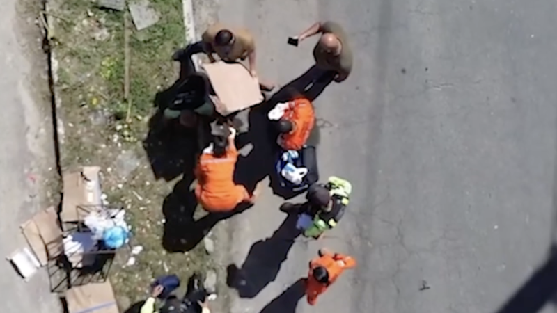 Cratera pode ter causado acidente de moto na PE 22 em Paulista