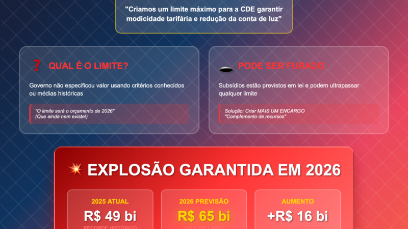 Você paga R$ 49 BILHÕES de subsídios escondidos na conta de luz sem nem saber!