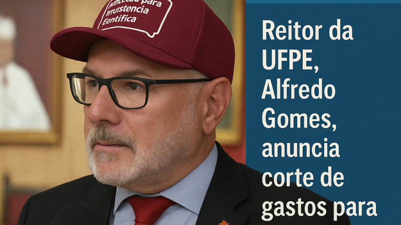 UFPE À BEIRA DO COLAPSO: Universidade tem apenas até outubro para funcionar por falta de verbas