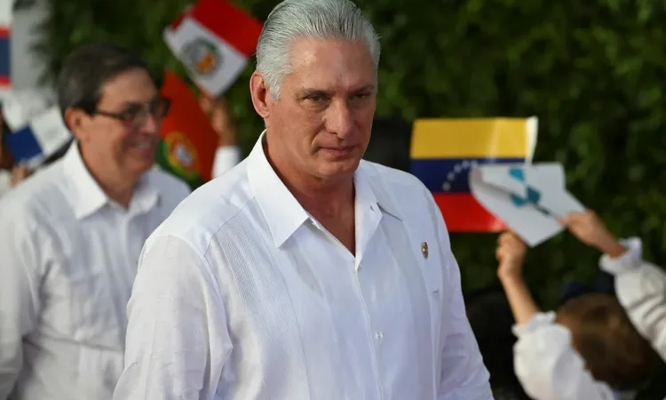 EUA SANCIONAM PRESIDENTE DE CUBA POR REPRESSÃO A PROTESTOS HISTÓRICOS