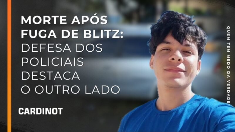 Morte após fuga de Blitz: Defesa dos policiais destaca o outro lado – Cortes de CARDINOT AO VIVO