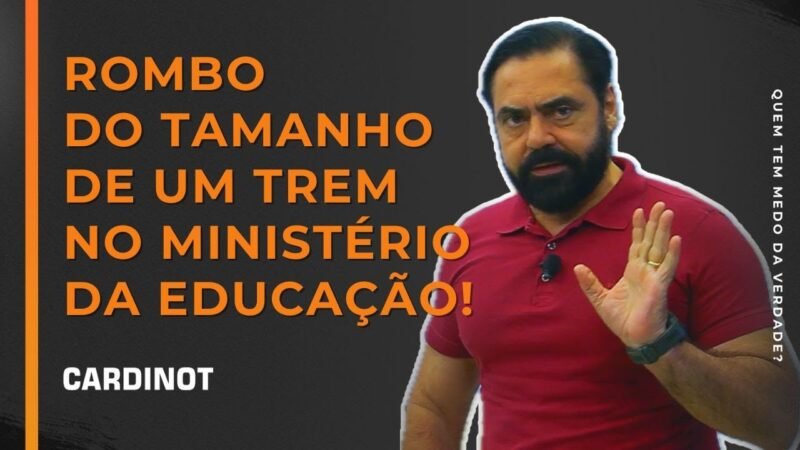 ROMBO DO TAMANHO DE UM TREM NO MINISTÉRIO DA EDUCAÇÃO