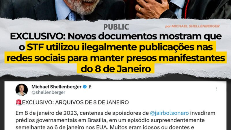 Mensagens vazadas indicam possível “justiça paralela” de Moraes no 8 de janeiro