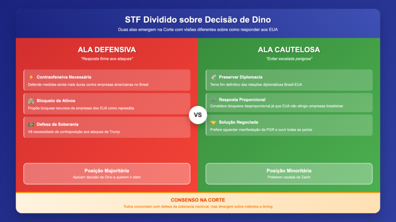 Decisão de Dino divide STF e gera turbulência nos mercados