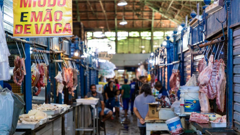 Mercado de São José vira alvo de inquérito por risco sanitário; MPPE apura contaminação alimentar