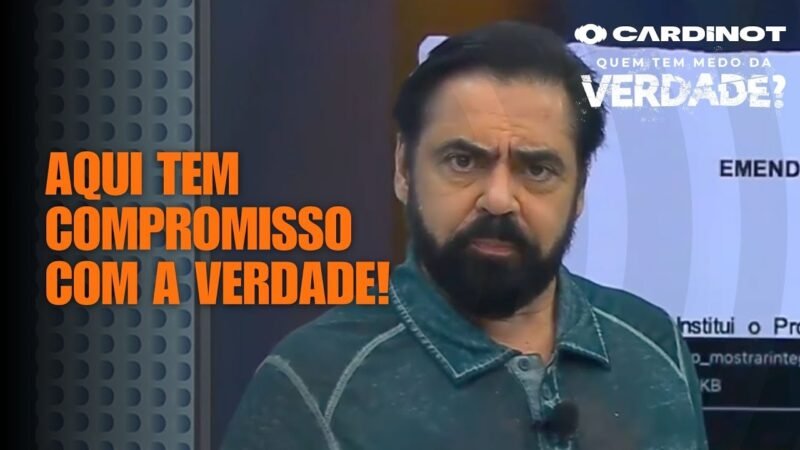 AQUI TEM COMPROMISSO COM A VERDADE! – Cortes de CARDINOT AO VIVO