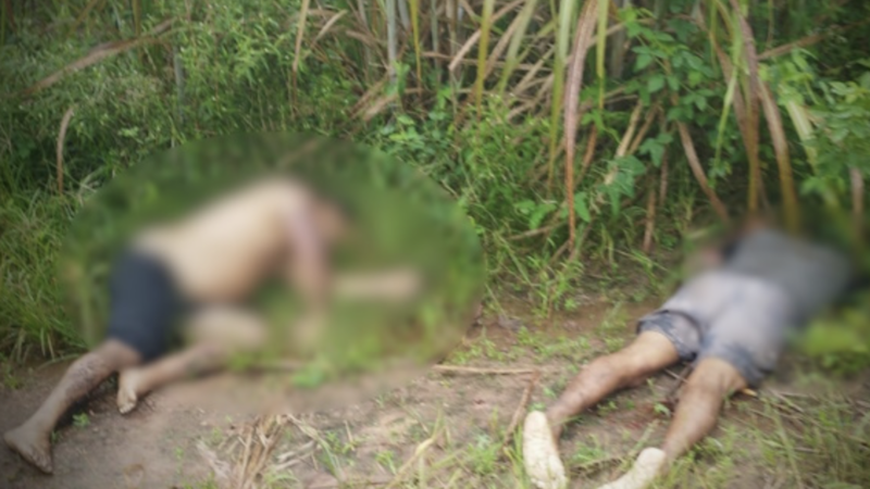 🚨 CORPOS DE DOIS HOMENS EXECUTADOS A TIROS SÃO ENCONTRADOS EM CANAVIAL NA MATA SUL