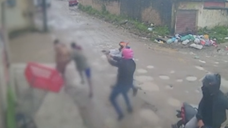 VÍDEO: tiroteio com vítima fatal em Garanhuns-PE