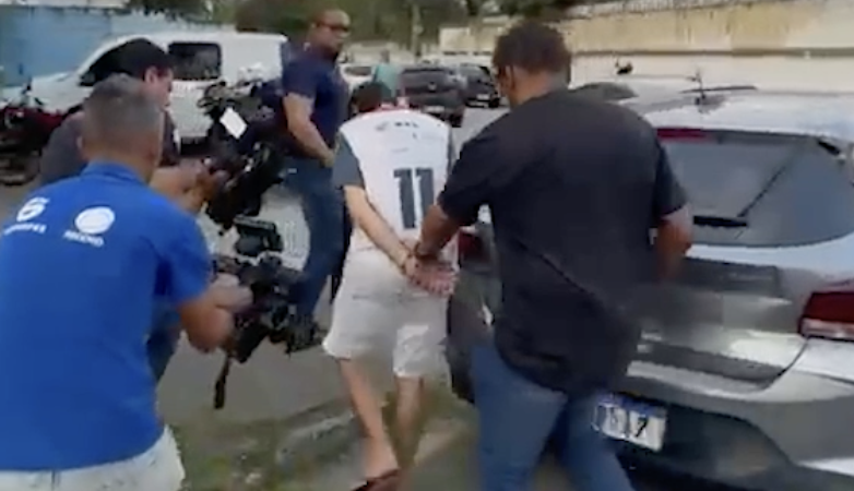 VÍDEO: Assaltante das alianças vai preso