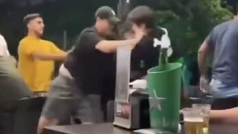 VÍDEO: briga em restaurante famoso