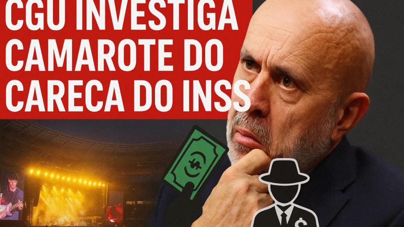 CGU apura se nº2 da Previdência foi ao camarote de lobista preso no show do Red Hot Chili Peppers
