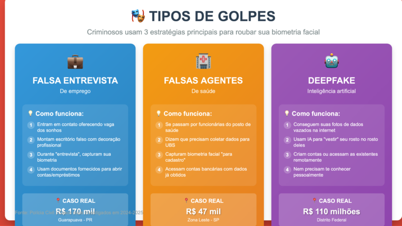 Golpes com Biometria Facial: Como Se Proteger