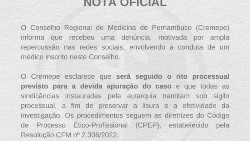 🚨 CREMEPE ABRE INVESTIGAÇÃO CONTRA MÉDICO QUE ELOGIOU ASSASSINO DE CHARLIE KIRK